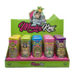 Monkey King Boîte ronde en étain (15pcs-display)-Wholesale