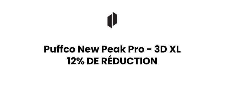 PUFFCO DISCOUNT NEW PEAK 3D XL 420 BANNER FR PUFFCO DISCOUNT NEW PEAK 3D XL 420 BANNER FR