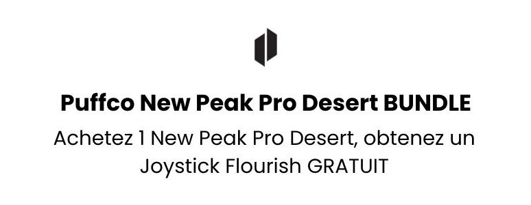 PUFFCO NEW PEAK BUNDLE DESERT 420 BANNER FR PUFFCO NEW PEAK BUNDLE DESERT 420 BANNER FR