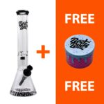 Best Buds Glass Matrix Perc XL Beaker Ice Bong 40cm