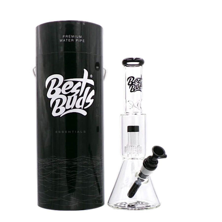 Best Buds Bong Double Chambre en Verre avec Percolateur Matrix 31.5cm