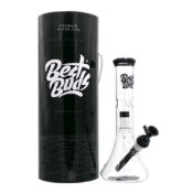 Best Buds Bong en Verre Transparent Beaker Ice Perc 28cm