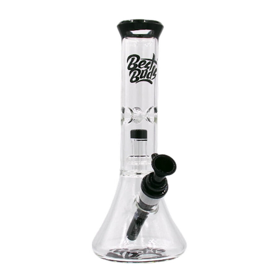 Best Buds Bong Ice Beaker en Verre avec Percolateur UFO 28cm