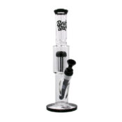 Best Buds Bong Ice Double Chambre en Verre avec Percolateur Arbre 33cm