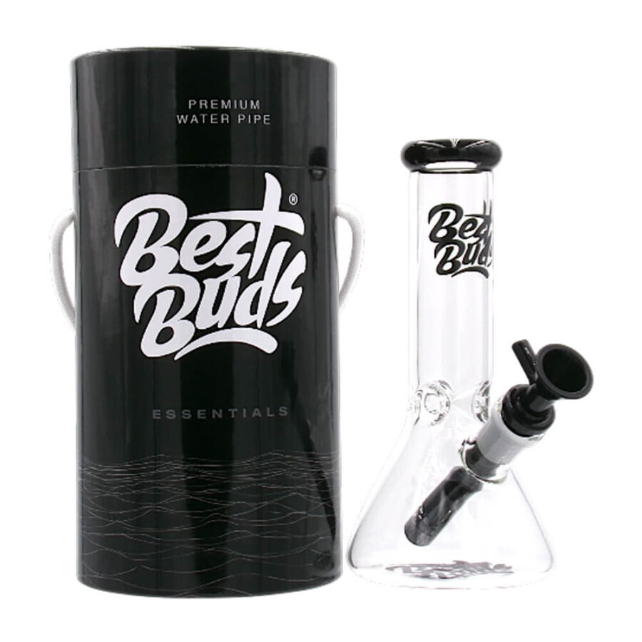Best Buds Bong en Verre Transparent Beaker Classic 20.5cm