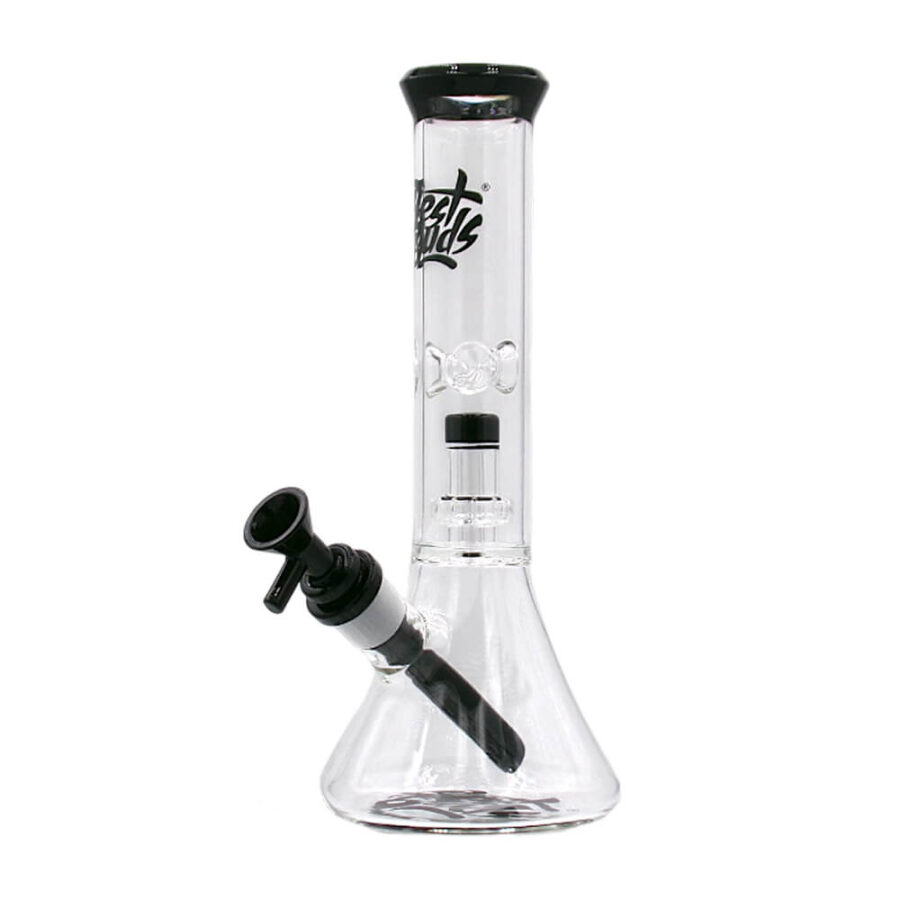 Best Buds Bong Ice Beaker en Verre avec Percolateur UFO 28cm