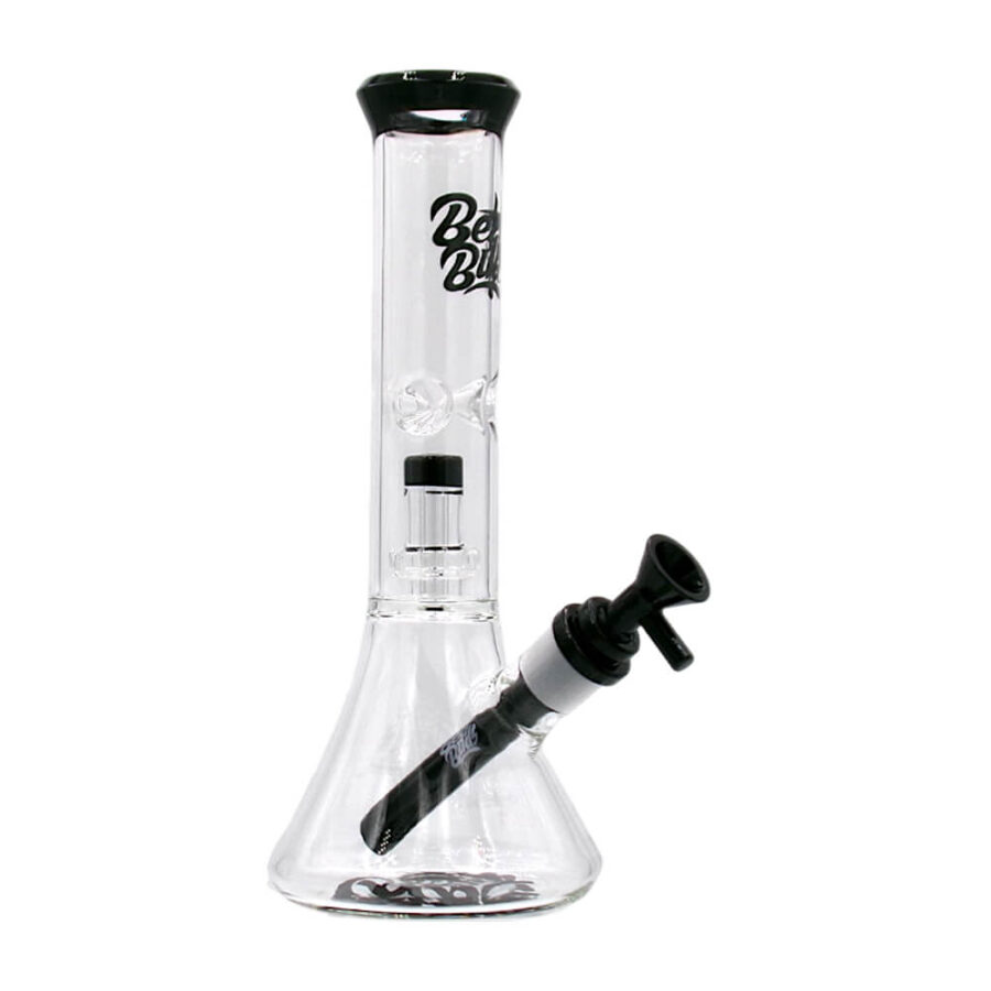 Best Buds Bong Ice Beaker en Verre avec Percolateur UFO 28cm