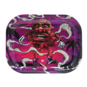 Beuz Bloodybud Plateau à Roulettes en Métal Petit (14x28cm)