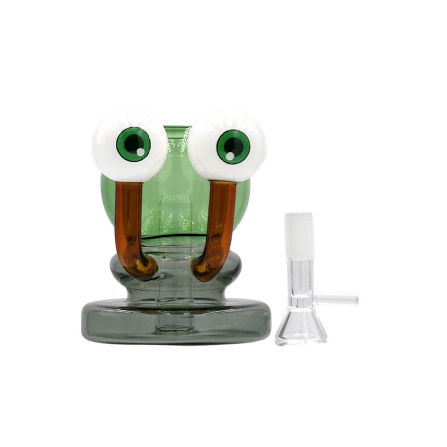 Cute Snail Bong en Verre