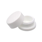 Pot en verre rond blanc 9 ml-Vente en gros-2