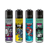 Clipper Lighters Classic Brain Wash (48pcs/présentoir)