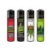 Clipper Lighters Classic Canna King (48pcs/présentoir)