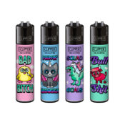 Clipper Lighters Classic Cute Slogans #2 (48pcs/présentoir)
