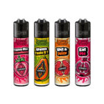 Clipper Lighters Classic Eat Your Fruits (48pcs/présentoir)