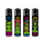 Clipper Lighters Classic Trippy Alien (48pcs/présentoir)