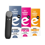 Happy Caps Vaporisateurs Jetables 0.5ml (5pcs/présentoir)