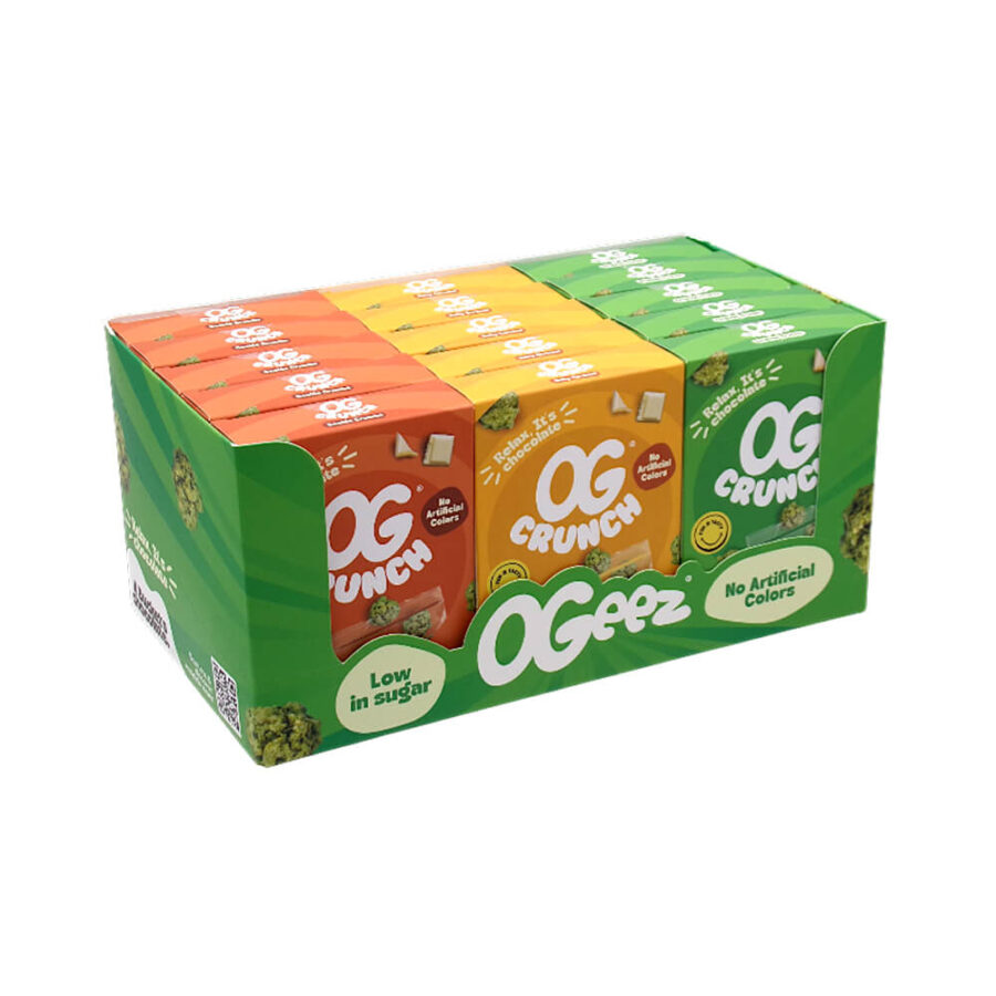 Ogeez OG Crunch Boîte de Présentation (15pcs/présentoir)