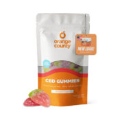 Orange County CBD Gummies Fraise 1200mg CBD