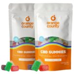 Orange County CBD Gummies Cubes Saveurs de Fruits Mélangés Orange County CBD Gummies Mixed Fruit Flavor Cubes
