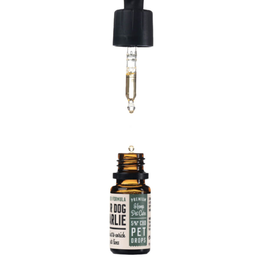 Gouttes de CBD 5% pour chiens Pharma Hemp Poor Dog Charlie 10ml-vente en gros 4