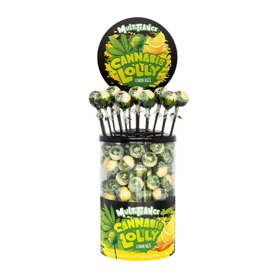 Cannabis Lollipops Lemon Haze (100pcs:display)-Wholesale 1