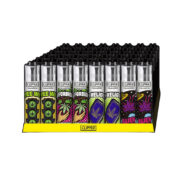 Briquets Clipper classiques lois sur le cannabis (48pcs:présentoir)-Gros 2
