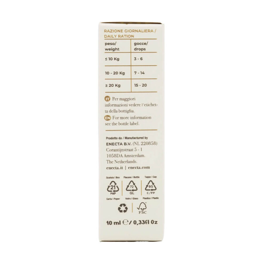 Enecta 5% 500mg CBD Oil for Pets with Omega 3 and Vitamin E (10ml)-Wholesale 6