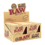 Bol de tri en silicone RAW Lil' Prep (présentoir de 16 pièces) - Gros 1