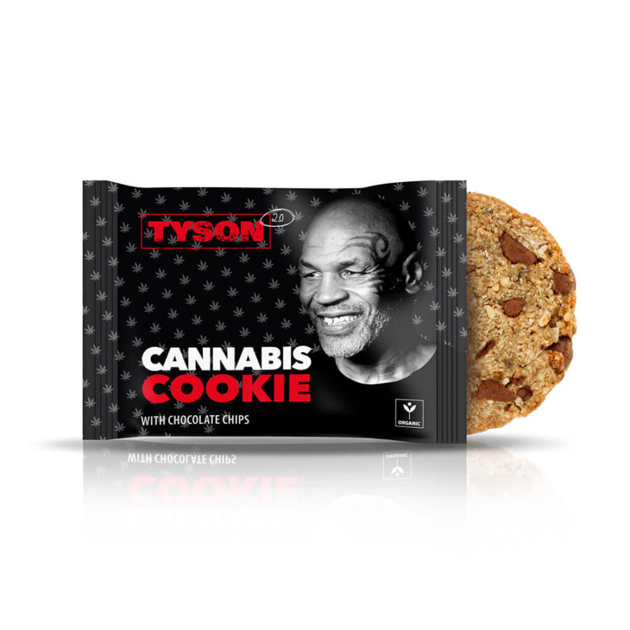 Cookies au Cannabis Tyson 2.0 aux Pépites de Chocolat (10 pièces/présentoir) - Gros 2