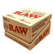 RAW Broyeur en Acier Inoxydable 50-60mm 4 Parties avec Boîte Cadeau 3 wholesale raw metal grinder stainless 1
