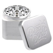 Best buds the cube broyeur aluminium 4 parties (50mm) 4 Best Buds The Cube Aluminium Grinder 4 Parts 50mm Silver