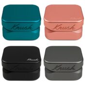 Krush Kube 2.0 Aluminium Grinder 2 Parts – 55mm 1