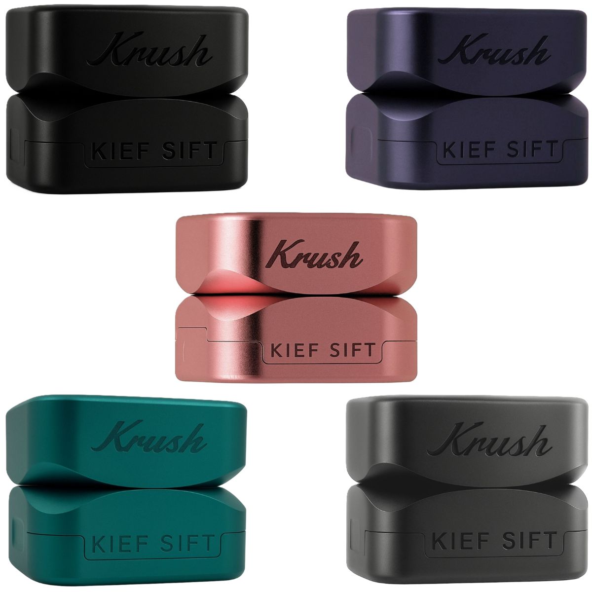 Krush Kube 3.0 Aluminium Grinder 3 Parts – 55mm Krush Kube 3.0 Aluminium Grinder 3 Parts – 55mm