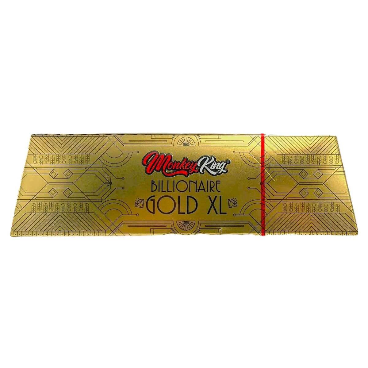 Monkey-King-billionaire-Gold-XL-non-blanchies-ultra-minces-feuilles-à-rouler-130-mm-(24pcsdisplay)-3 Monkey King Billionaire Gold XL Unbleached Ultrathin Rolling Papers 130 mm 24pcsdisplay 3