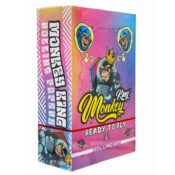 Kit de papiers à rouler Monkey King holographique non blanchis Ready to Fly format King size slim avec filtres (24 pcs/présentoir) 3 Monkey King Rolling Kit Unbleached Rolling Papers Ready To Fly King Size Slim with Tips 24pcsdisplay 3