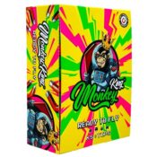 Monkey King papiers à rouler non blanchis prêts à s'envoler King size slim avec filtres (24 pcs/présentoir) 3 Monkey King Unbleached Rolling Papers Ready To Fly King Size Slim with Tips 24pcsdisplay 3