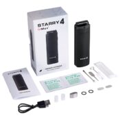 X Vape X Max Starry 4 Dry Herbs Vaporizer Black 6