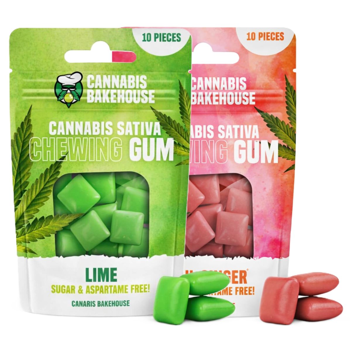Chewing Gum Cannabis Sativa de Cannabis Bakehouse Cannabis Bakehouse Cannabis Sativa Chewing Gum