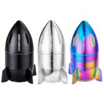 Champ High Mini Grinder Métal Vaisseau Spatial 50 mm 4 Parties Champ High Mini Spaceship Metal Grinder 50mm 4 Parts
