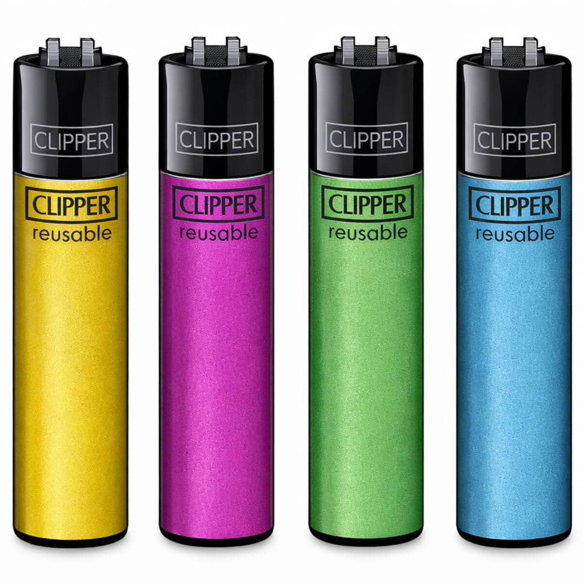 Clipper Classic Large Crystal Fluo #2 (48pcsdisplay) Clipper Classic Large Crystal Fluo 2 48pcsdisplay