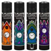 Clipper Lighters Classic Large Scary Cucut 24pcsdisplay