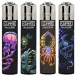 Clipper Briquets Classique Grand Under The Sea (24 pcs/présentoir) Clipper Lighters Classic Large Under the Sea 24pcsdisplay