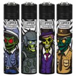 Clipper Briquets Classique Grand Force Zombie (24 pcs/présentoir) Clipper Lighters Classic Large Zombie Force 24pcsdisplay