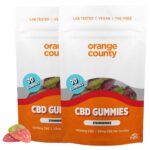 Orange County CBD Gummies Strawberry Flavour Large Bag