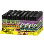 Clipper Monkey King Lighters Alien (48 pièces/présentoir)
