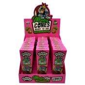 Monkey King Cônes aromatisés KS Fraise (24 pcs/présentoir)