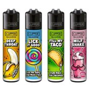 Clipper Classic Large Porn Slogan 10 (présentoir 48 pcs)
