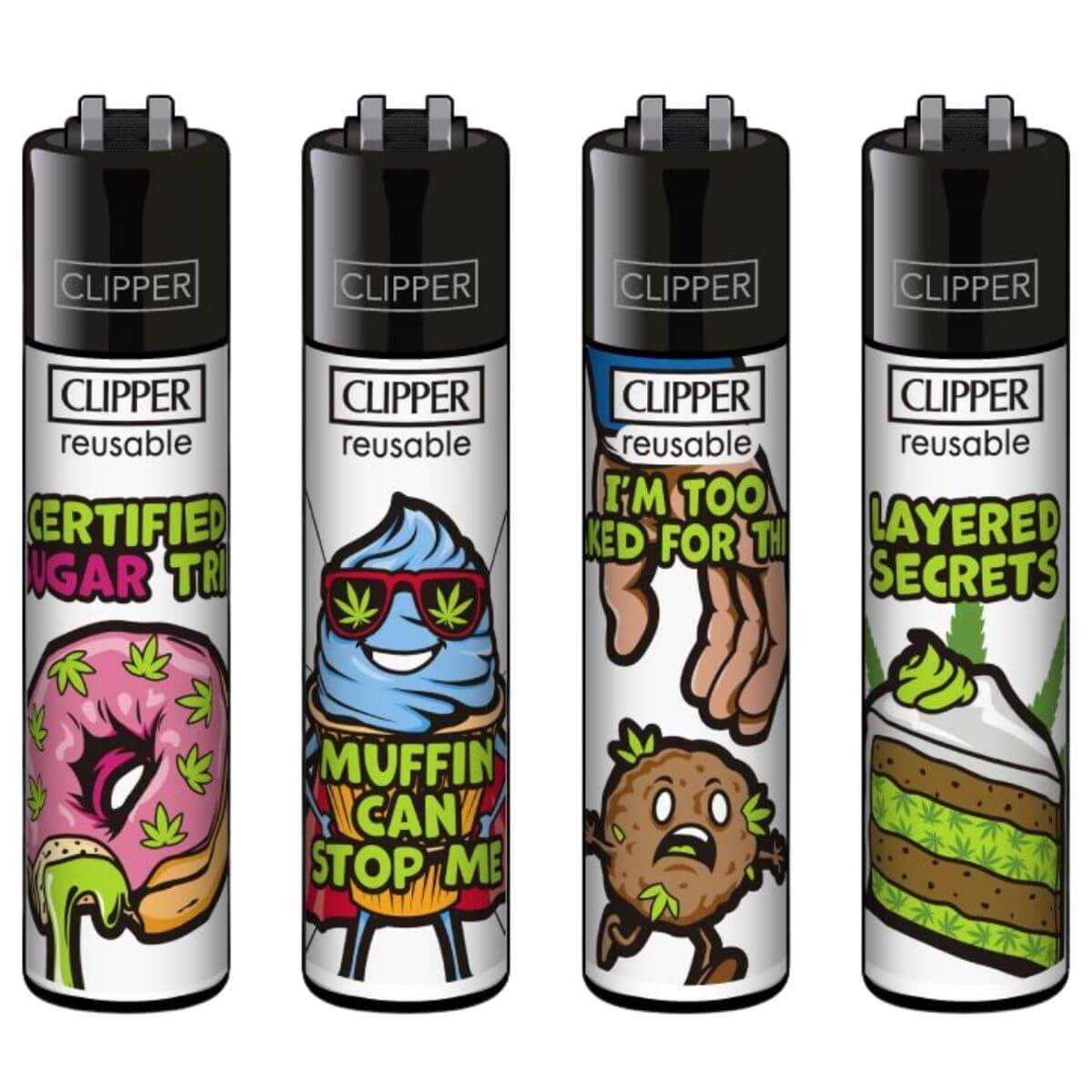 Clipper Classic Large Leafy Sugar League (48 pièces/présentoir) Clipper Classic Large Leafy Sugar League (48 pièces/présentoir)