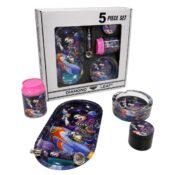Diamond Leaf Set de fumeur 5 pièces - Graffiti