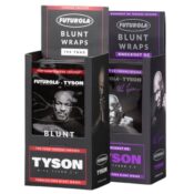 Futurola x Tyson 2.0 Feuilles de Blunt sans Tabac aux Terpènes (25 pcs/présentoir)